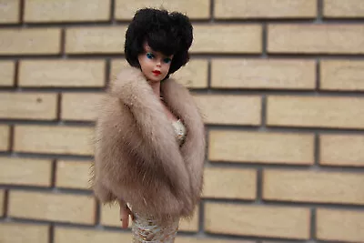 Autumn Haze Genuine Mink Fur Stole Sears Repro For Vintage Barbie Dolls~dimitha • $54