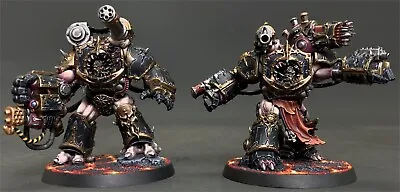 Warpforged Obliterators Warhammer 40000 Chaos Space Marines Presale Painted • $556.05