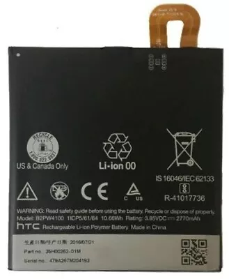 £7.99 • Buy Oryginal Battery HTC B2PW4100 For Google Pixel NEXUS S1 35H00261-00M * 2770mAh