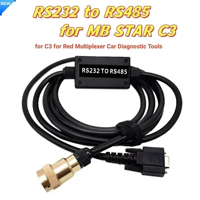 RS232 To RS485 Car Diagnosis Cable For MB STAR C3 For Red Multiplexer Car OBDⅡ • $59.99