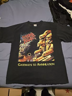 Morbid Angel - Gateways To Annihilation Tour Shirt Vintage Original • $130
