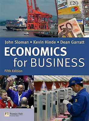 Economics For Business & CWG Pack-Garratt DeanHinde KevinSloman Mr John-Pap • £3.99