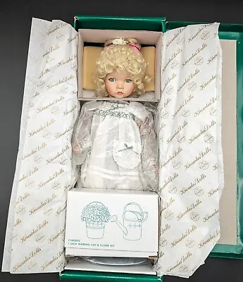 Edwin M. Knowles China Co Dianna Effner Mary Mary Quite Contrary Porcelain Doll  • $25