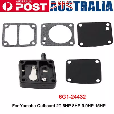 6G1-24432 Carburetor Fuel Gasket Kit For Yamaha Outboard 2T 6HP 8HP 9.9HP 15HP • $26.17