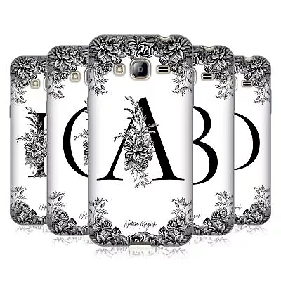 Official Nature Magick B & W Floral Monogram 1 Gel Case For Samsung Phones 3 • $19.95