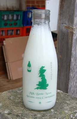 Milk Bottle :  Lovely Old Convention Ken Forrester : Dairy   North East   • £6.99