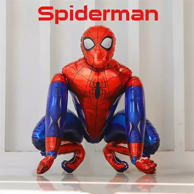 SPIDERMAN LARGE 3D FOIL BALLOON Marvel Superhero *Fast Dispatch* BIRTHDAY PARTY • £5.99