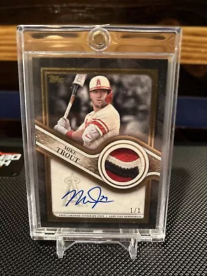 2023 Topps Baseball Series Reverence  Mike Trout  1/1 4 Color Patch Auto 🔥🔥🔥 • $200