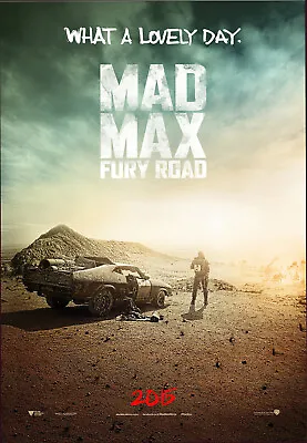 Mad Max Fury Road Movie Poster 24 X36  24inx36in USA SELLER • $24.95