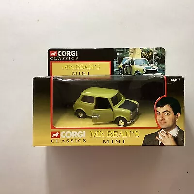 CORGI MR. BEAN MINI Cooper 1/36 Scale Die-Cast CORGI CLASSICS 1996 Car • $25.99