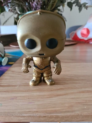 Funko Pop Vinyl #13 C-3po Star Wars Series Bobble-head Figure 3.75  • $25