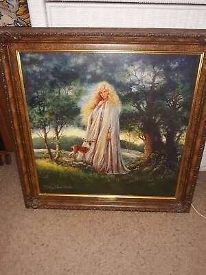 Mary Baxter St. Clair The Enchantress - Giclee On Canvas! Excellent Condition!  • $1300