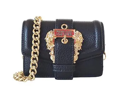 VERSACE Jeans Couture Women's Mini Shoulder Bag 73VA4BFO Black • $156.75