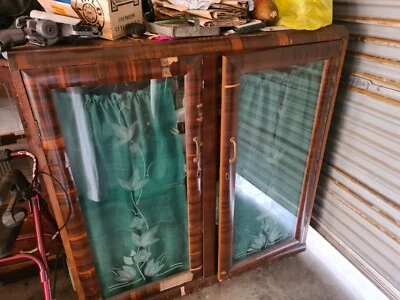 $17.40 • Buy Cupboard Vintage Furniture Antique Household Shelf Art Deco Display Cabinet Home