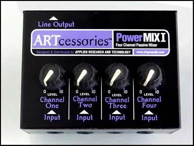 Art Power Mix 1 - 4 Channel Passive Mixer • $24.99