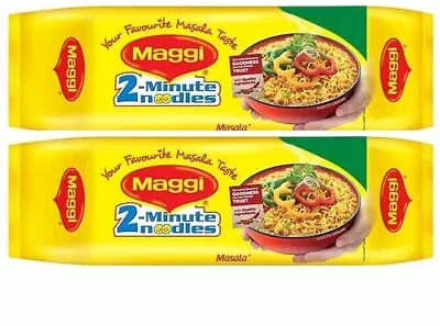 2 Packs X Maggi 2 Minutes Noodles Masala 560g- Maggi Real Taste Indian Snack • $32.50