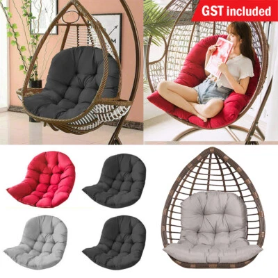 $36.61 • Buy Hanging Egg Chair Cushion Sofa Swing Chair Seat Relax Cushion Padded Pad Covers