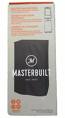Masterbuilt Electric Smoker Cover - Black (MB20080319) Fits Most 30” Smokers NEW • $10.50