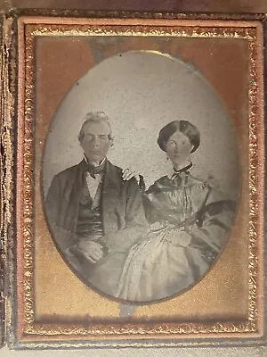 Daguerreotype Of Joseph Smith Jr. And Wife Emma Smith Rare Key Mormon Artifact • $95000