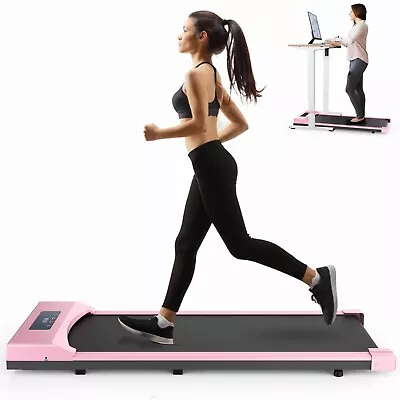 Treadmill Electric Under Desk Slim Flat Walking Jogging Running Machine For Home • $174.99