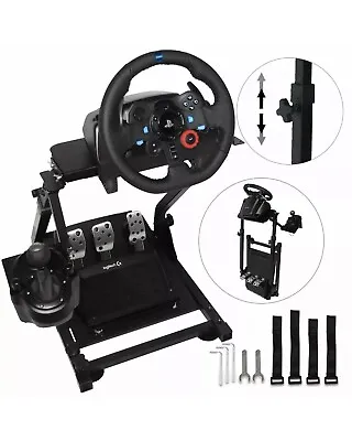 Racing Steering Wheel Stand For Logitech G25 G27 G29 G920 Heavy Duty • $85