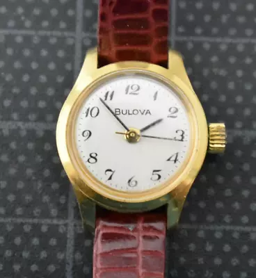 Vintage Bulova Lady Mechanic Wrist Watch #s22 • $9.95