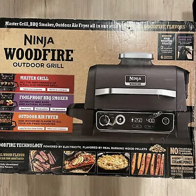 Ninja Woodfire Outdoor Grill & Smoker 7-in-1 Master Grill BBQ Smoker OG701 New • $269.95