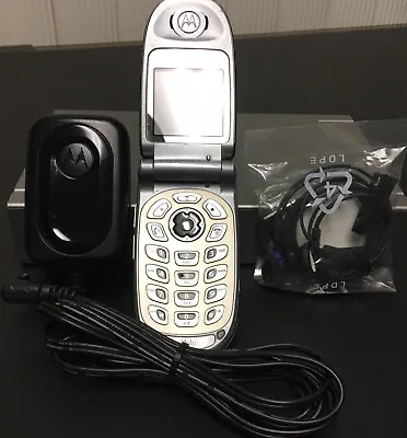 🔥 Motorola V188 Black Silver T-Mobile Flip Phone Cellphone & More Free Shipping • $29.95