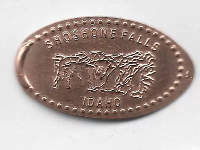 Elongated Penny-Shoshone Falls-Idaho • $1