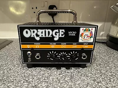 Orange Micro Dark 20W Guitar Valve Head Amplifier - Black (MICRODARK) • £56