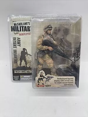 McFarlane Military Redeployed Series 2 Army Infantry Desert Solider Figure 2006 • £49.99