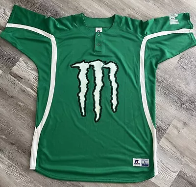 Russell Athletic Dry-Power Monster Energy Drink  Jersey Men's Large • $30