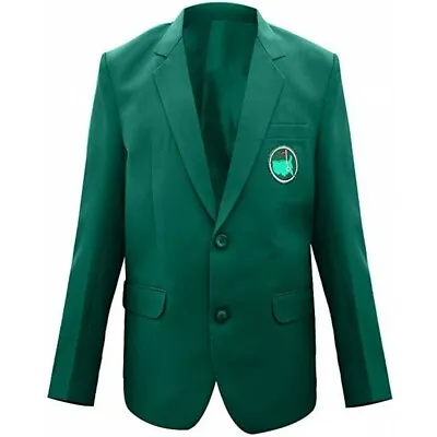 Mens Master Golf Tournament Green Blazer Coat Jacket • $69.99