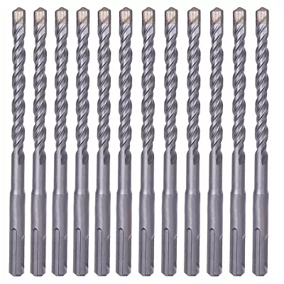 Max-Craft 12Pc SDS Plus Rotary Hammer Drill Bit Carbide Tipped Masonry Drill Bit • $111.50