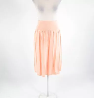 Peach MITA Knit Skirt 6 • $49.99