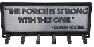 Star Wars Race Medal Holder Hanger Display Rack Force Is Strong With This One • $16.99