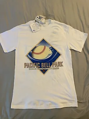 Vintage San Francisco Giants Pac Bell Park Shirt Inagural Season Youth Large NWT • $16.99