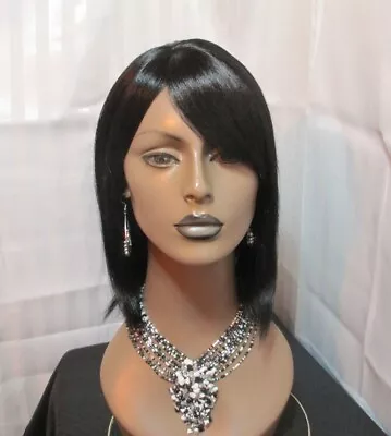 Modu Anytime Wig Pageboy Style Black Color 1 Easy To Style  Cute New • $15.99