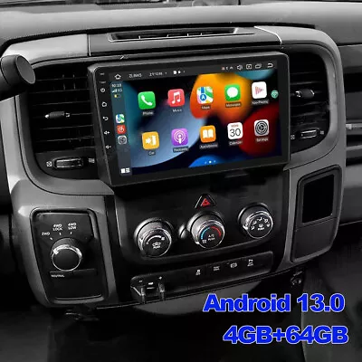 64GB Carplay For Dodge Ram 1500 2500 3500 2013-2018 Android Car Stereo Radio GPS • $139.85