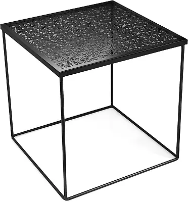 Urban Shop Die Cut Metal Side Table Black  • $47.30