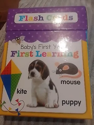 Baby's First Years First Learning Flash Cards • £5