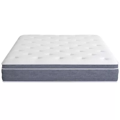 12  Full Size Medium Firm Hybrid Memory Foam Mattress Spring Mattress In A Box • $153.79