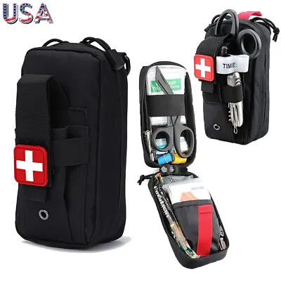 Tactical Molle First Aid Pouch IFAK Medical Pouch Emergency EMT Med Trauma Kit • $11.98