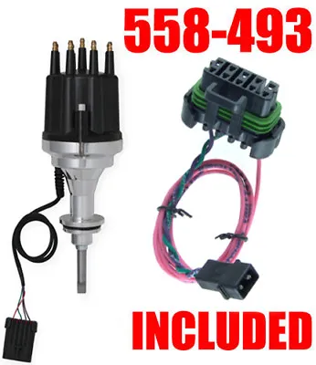Holley 565-209 Efi Dual Sync Distributor Mopar 383-400  558-493 Adapter Harness • $309.45