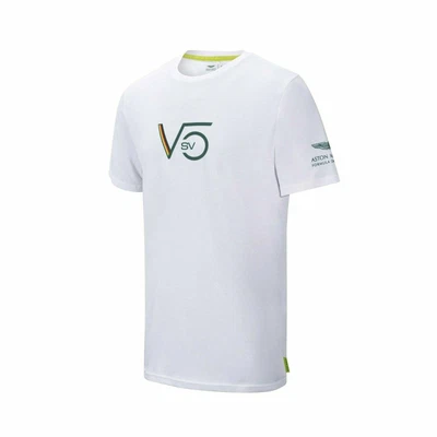 £18.99 • Buy Aston Martin F1 Sebastian Vettel Driver Short Sleeve Crew Neck Mens T-Shirt