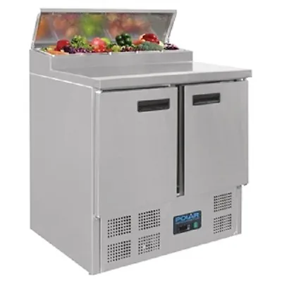 £1142.25 • Buy Polar Refrigerated Pizza And Salad Prep Counter 254 Litre  - G604   Commercial