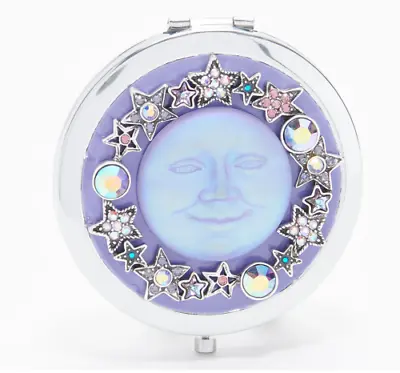 Kirks Folly Seaview Moon Magic Mirror Compact Purple $ • $81.89