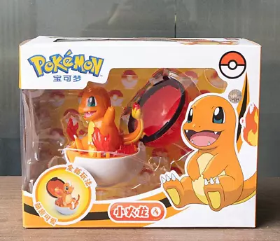 Styles Toy Set Poke Ball Pocket Monster Charmander Figures Model • $45