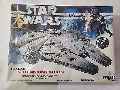 Star Wars Han Solo's Millennium Falcon Model Kit 1979 Vintage MPC 1-1925 Unbuilt • $80