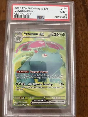 Pokémon TCG Venusaur Ex Scarlet & Violet-151 182/165 Holo Ultra Rare • $0.99